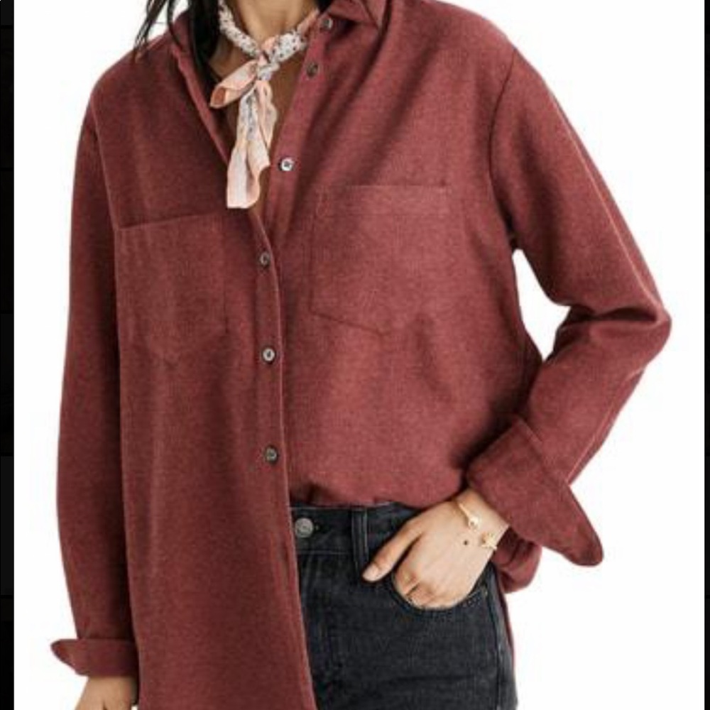 Madewell Oversized Ex-Boyfriend Shirt